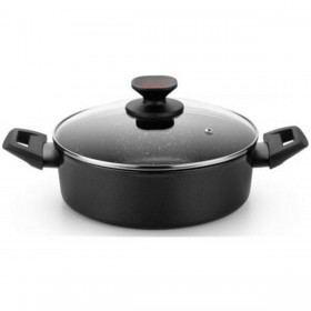 Casseruola Monix TITAN ROCK Ø 28 cm Nero