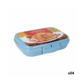 Contenitore per Sandwich Titiz Plastica 600 ml 16 x 12 x 4 cm (24 Unità)