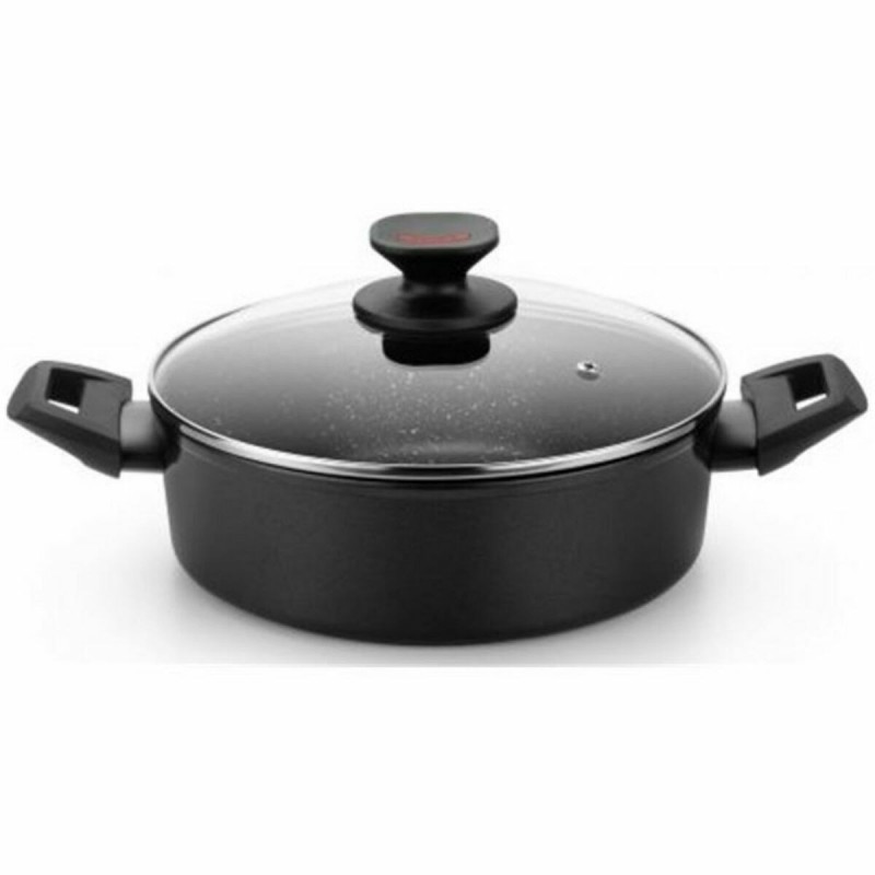 Casseruola Monix TITAN ROCK Ø 32 cm Nero