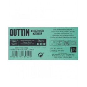 Coperchio per Microonde Quttin Pieghevole 27 x 8 cm (24 Unità)