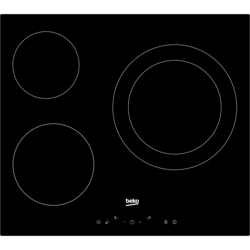 Piano Cottura in Vetroceramica BEKO HIC63402T 60 cm 58 cm 5700 W