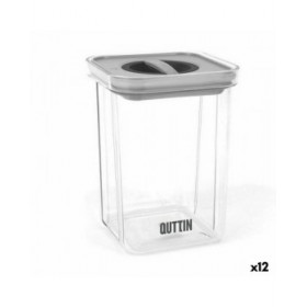 Vaso Quttin Ermetico PET 1,1 L (12 Unità)