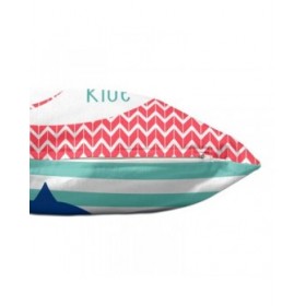 Fodera per cuscino HappyFriday Moshi Moshi Whale Multicolore 50 x 30 cm