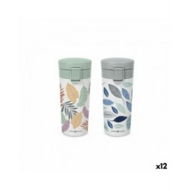 Tazza Thermos con Coperchio ThermoSport Fogli 360 ml (12 Unità)