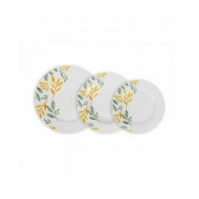 Set di Stoviglie La Mediterránea Bolonia Rotonda 12 Pezzi (2 Unità)