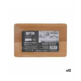 Tagliere Quttin 20 x 13 x 1 cm (12 Unità)