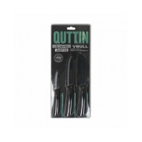 Set di Coltelli Quttin Bull Ceramica 3 Pezzi (2 Unità)
