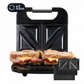 Piastra Grill Elettrica Universal Blue 700 W Nero