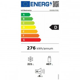 Frigo americano LG GSXE81PYBD Acciaio