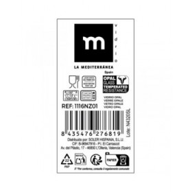 Piatto da pranzo La Mediterránea Everett 25,2 x 25,2 x 2,5 cm (36 Unità)