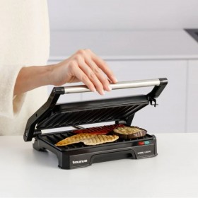 Piastra Grill Elettrica Taurus Acciaio 1000 W