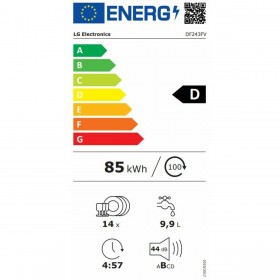 Lavastoviglie LG DF243FV 60 cm