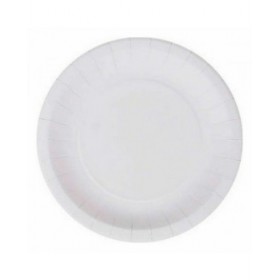 Set di piatti Algon Monouso Cartone Bianco 25 Pezzi 20 cm (36 Unità)