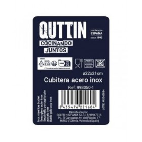 Secchiello per il ghiaccio Quttin Quttin Acciaio inossidabile 5 L ø 22,2 x 21 cm