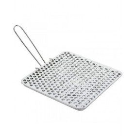 Grill Quttin Acciaio 20 x 20 x 1,2 cm Tostapane Pane