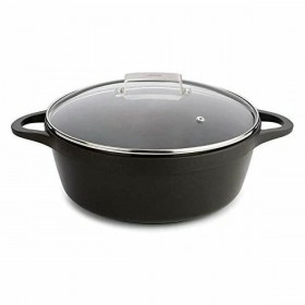 Casseruola con coperchio Valira 4142/25 Nero