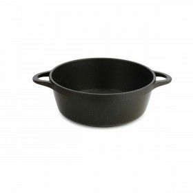 Casseruola con coperchio Valira 4142/25 Nero