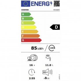 Lavastoviglie Hisense HV16D5