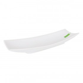 Vassoio La Mediterránea Yummy Bianco Porcellana 35,3 x 12 x 5 cm (35,3 x 12 x 5 cm)