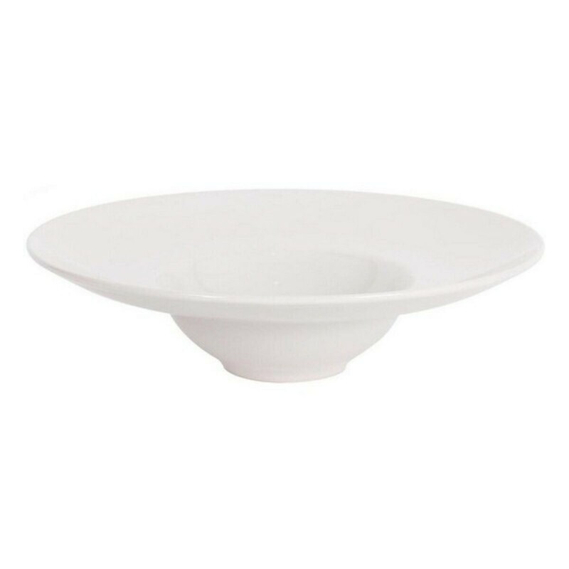 Piatto per Pasta La Mediterránea Bari Avorio Gres (25 x 6,6 cm)