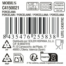 Piatto da Dolce La Mediterránea Mobius (Ø 20,5 cm)