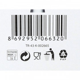 Set di Bicchieri LAV LAL 400 cc (ø 6,5 x 21,6 cm) (6 pcs)