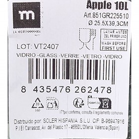 Caraffa La Mediterránea Apple Vetro 10 L