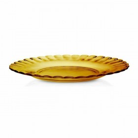 Piatto da Dolce Duralex Picardie Cristallo Ambra Ø 20,5 cm