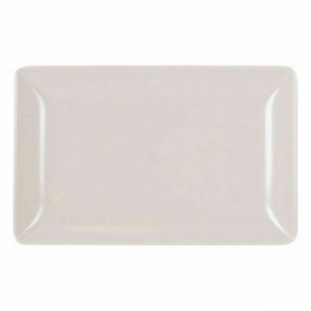 Vassoio per aperitivi La Mediterránea Melammina Bianco Brillante 20 x 13 x 2 cm (24 Unità)