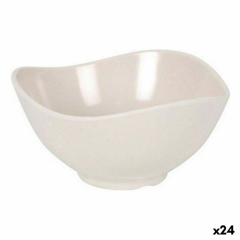 Ciotola per Aperitivi La Mediterránea Melammina Bianco Brillante 11,5 X 6 cm (24 Unità)