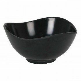 Ciotola per Aperitivi La Mediterránea Melammina Antracite 11,5 X 6 cm (24 Unità)