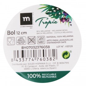 Ciotola La Mediterránea  TROPIC 11,5 X 6 cm (24 Unità)