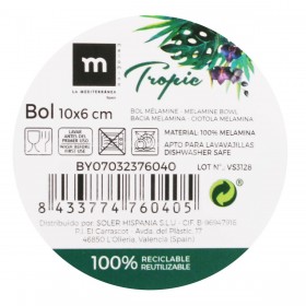 Ciotola La Mediterránea  TROPIC 10 x 10 x 6 cm (24 Unità)