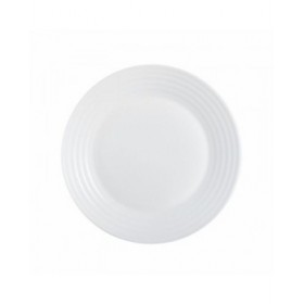 Piatto da Dolce Luminarc Harena Bianco Vetro (Ø 19 cm)