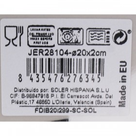 Piatto per Dolce La Mediterránea Iberica Jerica (12 Unità)
