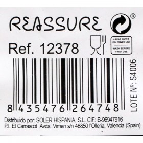 Tazza La Mediterránea Reassure 380 ml Ceramica Rettangolare (24 Unità)