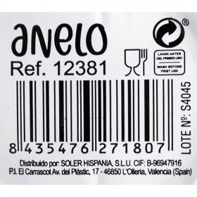 Tazza di Ceramica La Mediterránea Anelo 90 ml (36 Unità)