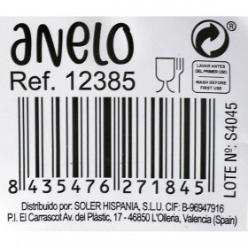 Tazza La Mediterránea Anelo 550 ml Ceramica (24 Unità)