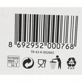 Set di Bicchieri LAV Rena 305 ml 6 Pezzi (8 Unità)