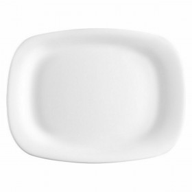 Piatto da pranzo Bormioli Parma Rettangolare (24 Unità) (18 x 21 cm)