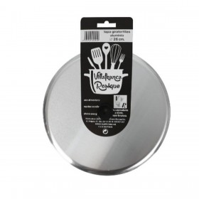 Coperchio per Padella VR Argentato Ø 27 cm Alluminio (12 Unità)