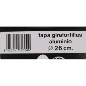 Coperchio per Padella VR Argentato Ø 27 cm Alluminio (12 Unità)