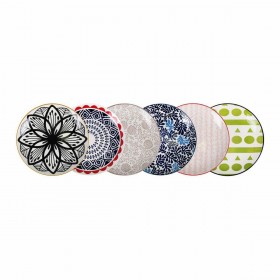 Teglia da Cucina La Mediterránea Hanae Giapponese Rotonda 20 x 20 x 2,5 cm (18 Unità)