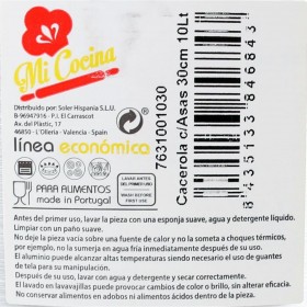 Casseruola con coperchio Alluminio 38,5 x 33 x 18,5 cm (4 Unità)