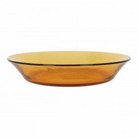 Piatto Fondo Duralex Lys Ambra 19,5 cm (24 Unità)