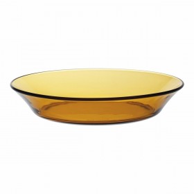 Piatto Fondo Duralex Lys Ambra 19,5 cm (24 Unità)