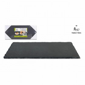 Vassoio Santa Clara Alfares Lavagna 30 x 13 cm (20 Unità)