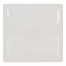 Teglia da Cucina La Mediterránea Elite Bianco Ceramica Quadrato 30 x 30 x 2,5 cm (6 Unità)