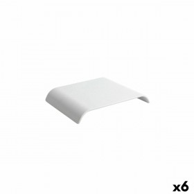 Vassoio per aperitivi Viejo Valle Continental Bianco 17,6 x 16,2 x 3 cm (6 Unità)