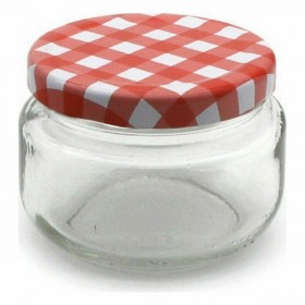 Vaso Mediterraneo Vetro 7 x 7 x 5,5 cm (24 Unità)